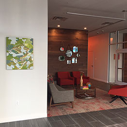 MetroMark Apartments, Lobby, Jamaica Plain, MA