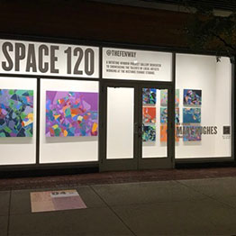 Space 120, Fenway Art Walk, Boston MA 2021